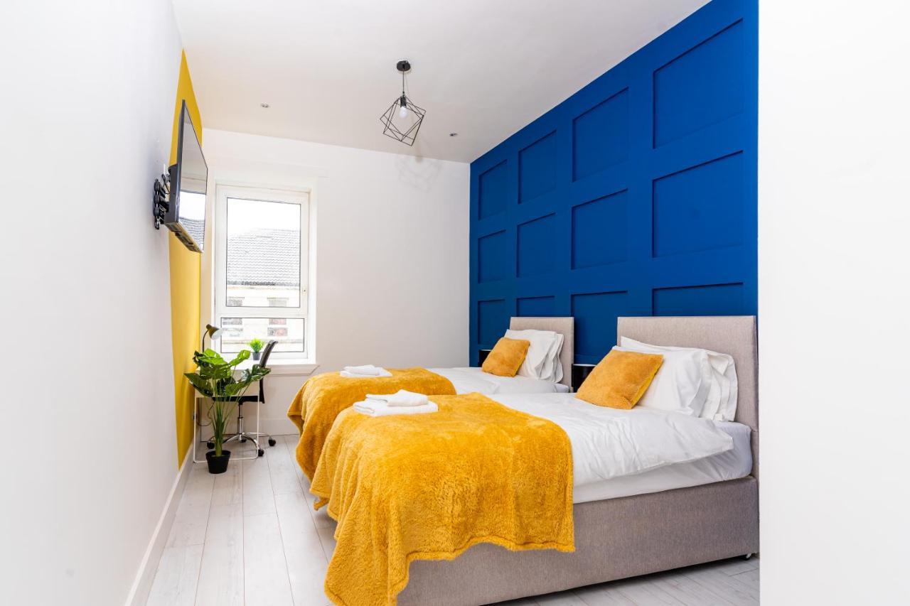 Cheerful 2 Bedroom Homely Apartment, Sleeps 6 Guest Comfy, 3x Double Bed, Parking, Free Wifi, Suitable For Business, Leisure Guest,glasgow, West End, Near Centre * Glasgow